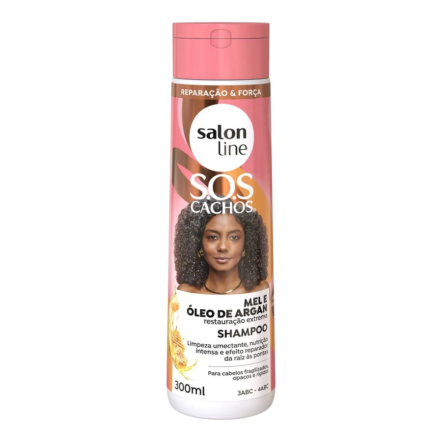 Shampoo Salon Line S.O.S Cachos Intensos Mel 300ml