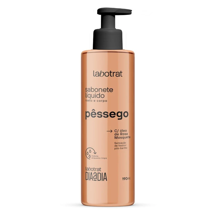 Sabonete Líquido Labotrat Pêssego 190ml