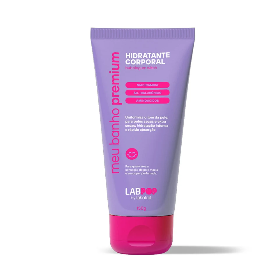 Hidratante Corporal Labpop Labotrat 150g Bubllegum Witch Meu Banho