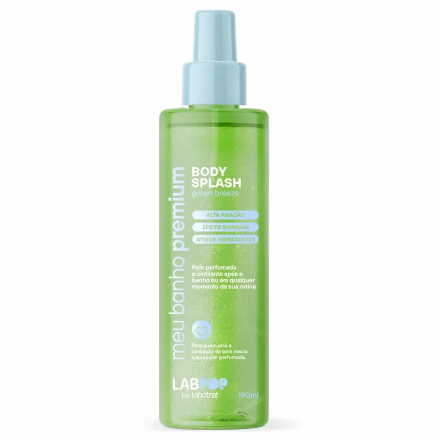 Body Splash Labpop Labotrat 190ml Green Breeze Meu Banho Pre