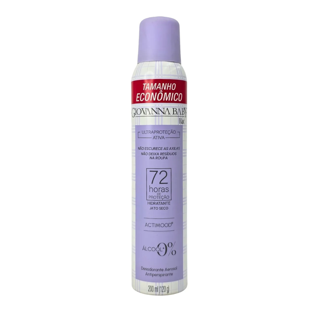 Aerossol Antitranspirante Giovanna Baby 200ml 72h