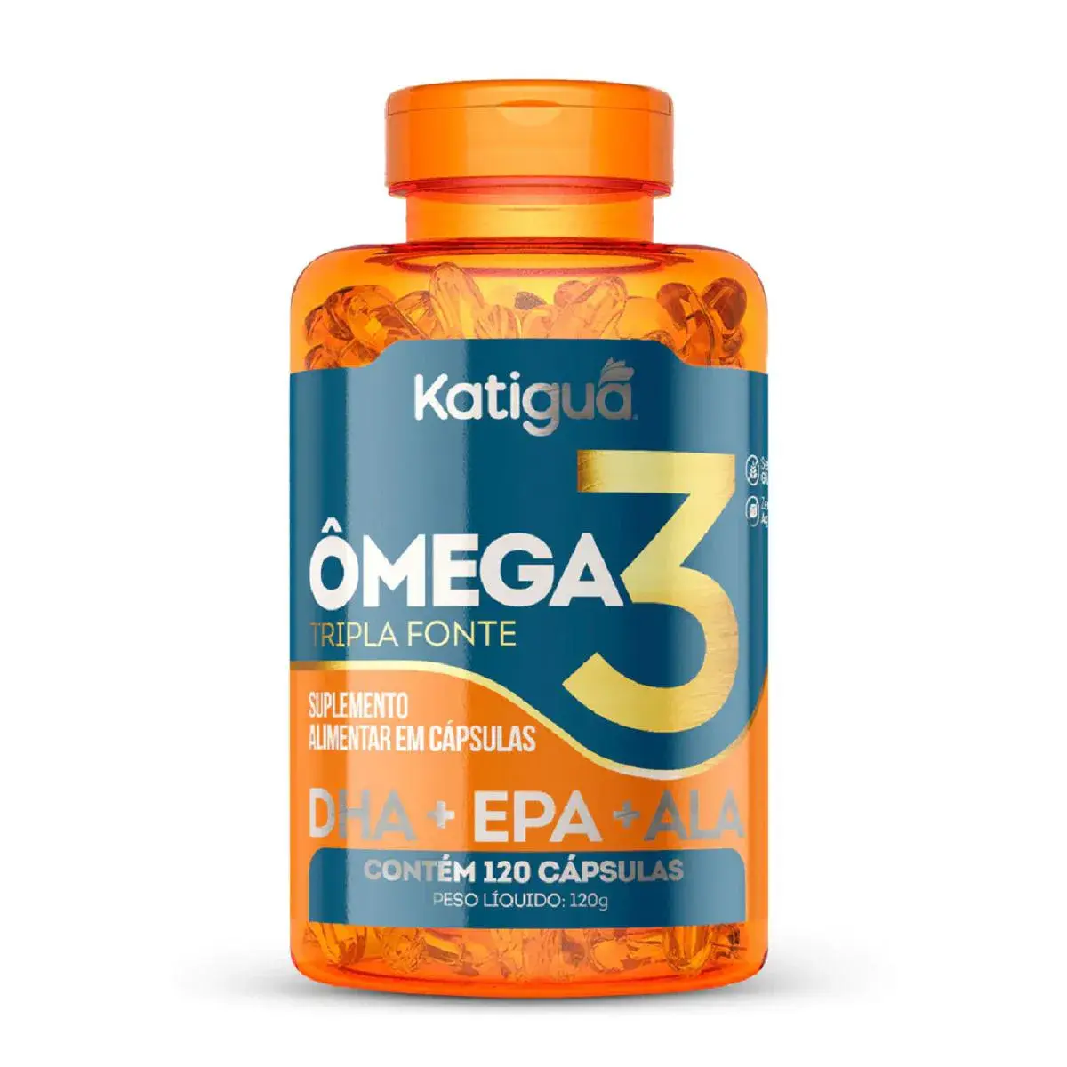 Omega 3 Tripla Fonte 1000mg 120cps Katigua