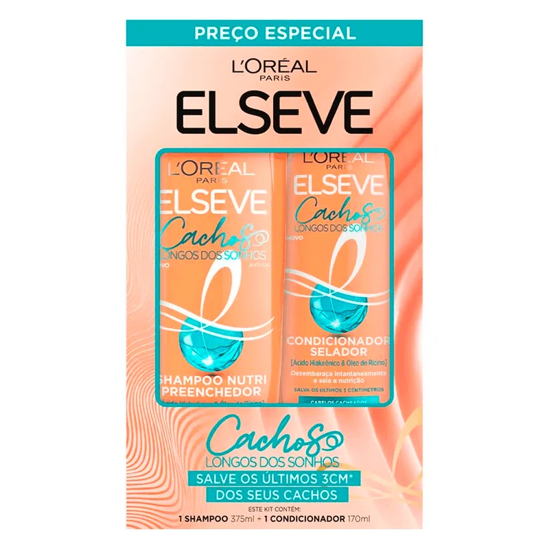 Pack Els Cachos Shampoo 375ml+CD170ML-DEMAIS Prod