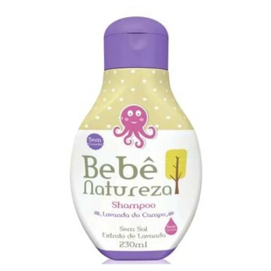 Shampoo Bebê Natureza Lavanda Do Campo 230ml