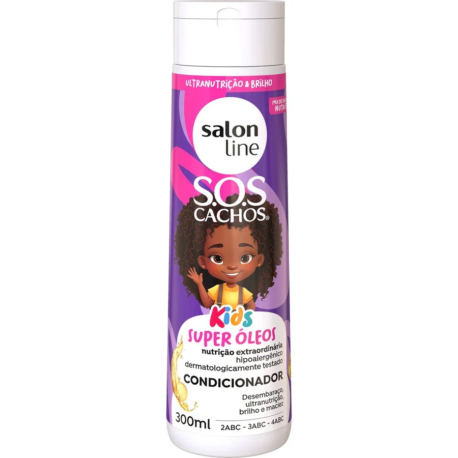 Condicionador SOS Cachos Kids Nutrição em Ação 300ml