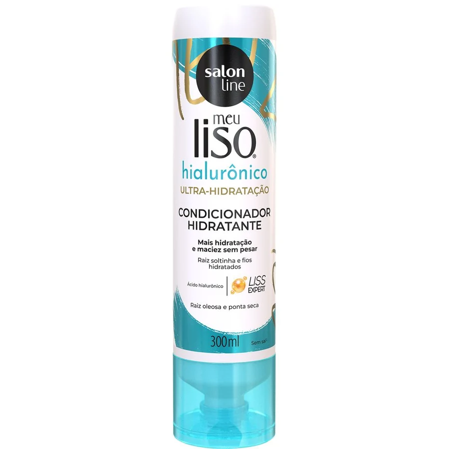 Condicionador Salon Line Meu Liso Spa Ácido Hialurônico 300ml