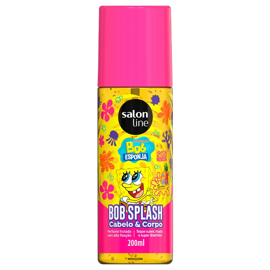 Body Splash Salon Line Kids Bob Esponja 200ml