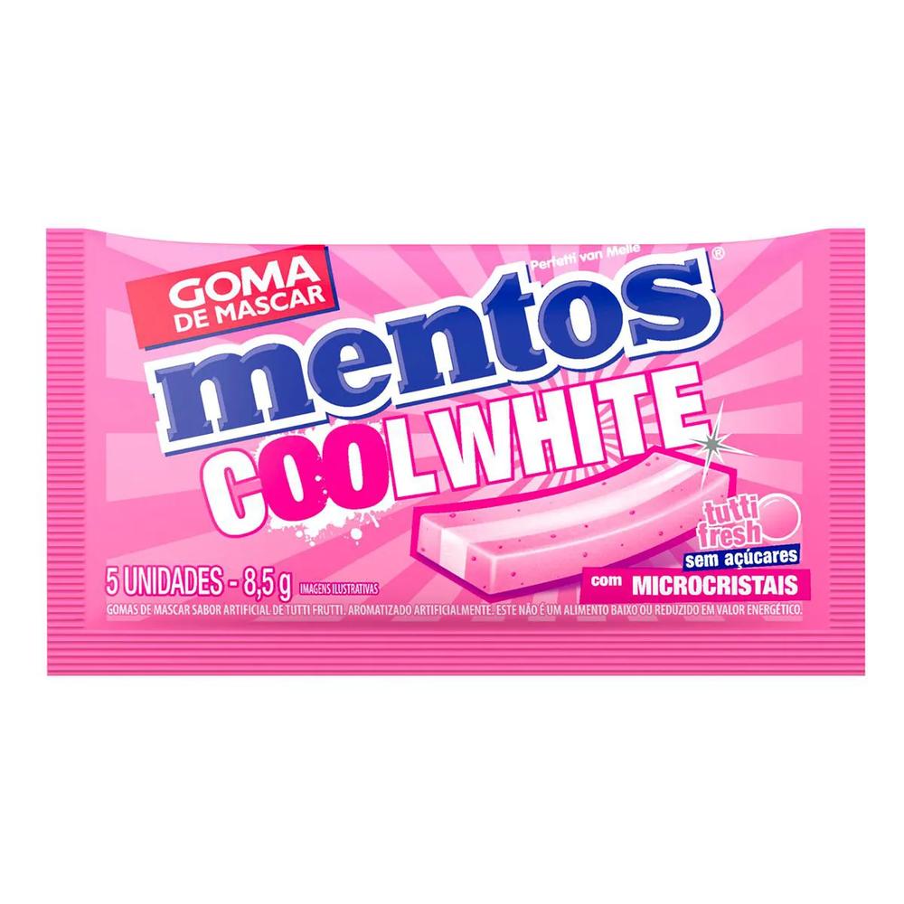 Goma de Mascar Tutti-Frutti Mentos 8,5g